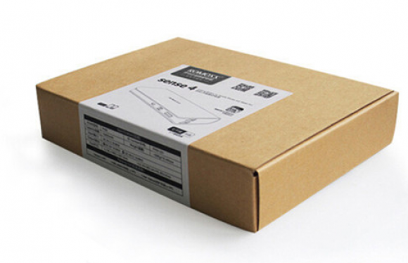 雙面淺?？埓蛟炝_巴仕電源牛皮紙包裝