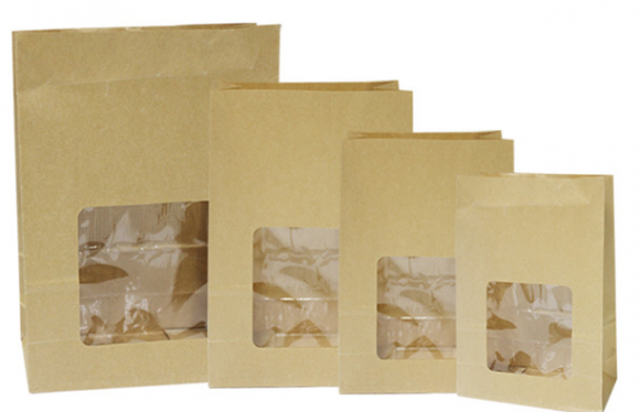 食品級(jí)牛皮紙袋 環(huán)?？裳h(huán)包裝牛皮紙